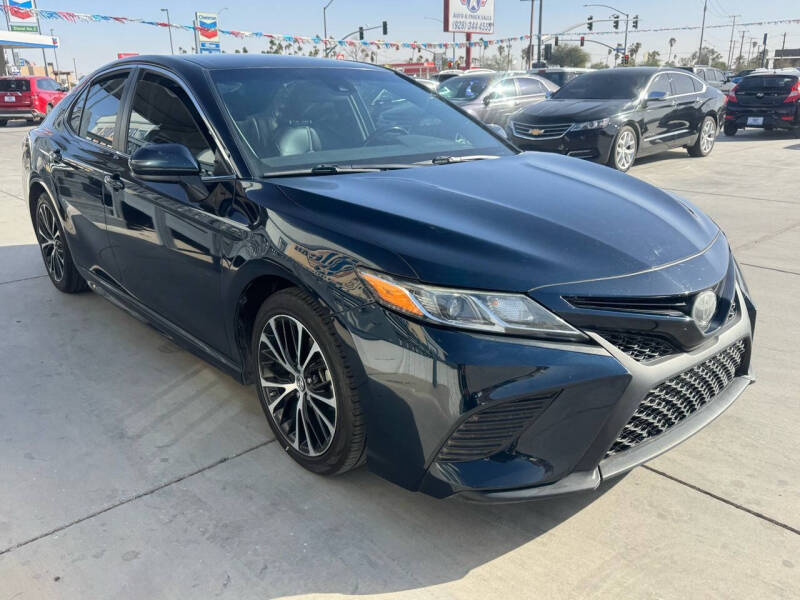 2019 Toyota Camry for sale at AMERICAN AUTO & TRUCK SALES LLC in Yuma AZ