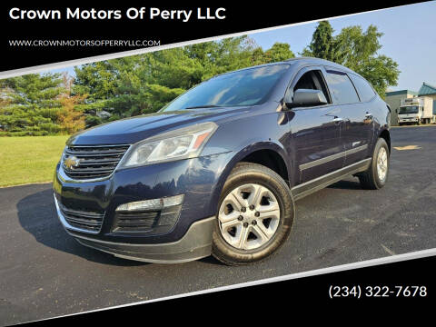 2015 Chevrolet Traverse for sale at Crown Motors Of Perry LLC in Canton OH