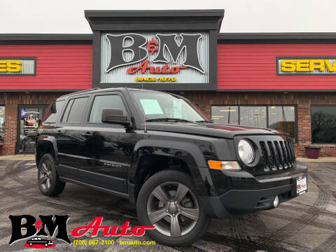 2015 Jeep Patriot for sale at B & M Auto Sales Inc. in Oak Forest IL