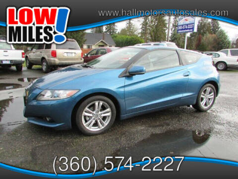 2011 Honda CR-Z for sale at Hall Motors LLC in Vancouver WA