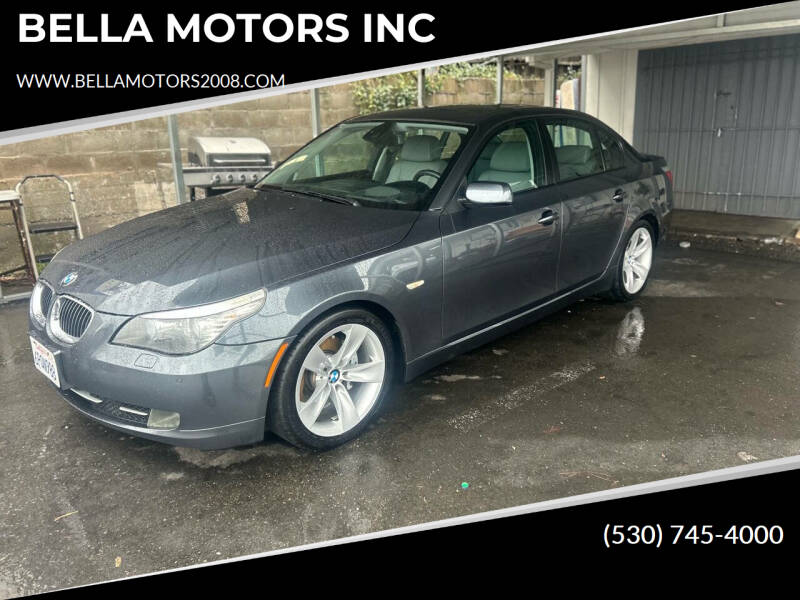 2009 BMW 5 Series for sale at BELLA MOTORS INC in Auburn CA