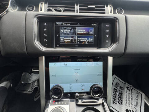 2016 Land Rover Range Rover Supercharged