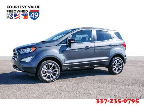 2020 Ford EcoSport for sale at Courtesy Value Pre-Owned I-49 in Lafayette LA