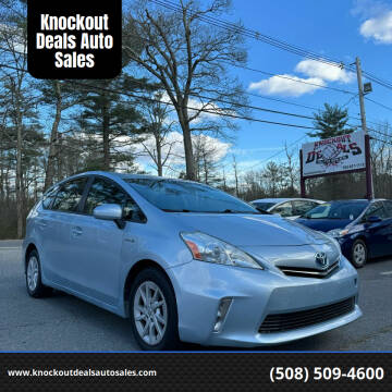 2012 Toyota Prius v for sale at Knockout Deals Auto Sales in West Bridgewater MA