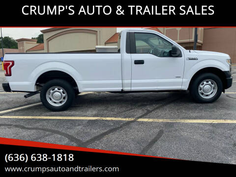 2016 Ford F-150 for sale at CRUMP'S AUTO & TRAILER SALES in Crystal City MO