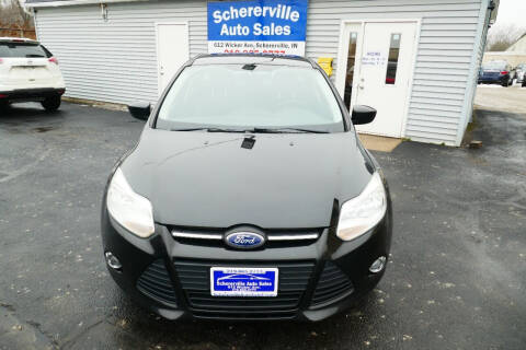 2012 Ford Focus for sale at SCHERERVILLE AUTO SALES in Schererville IN
