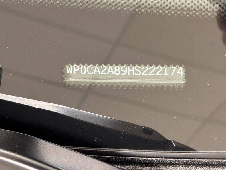 2017 Porsche 718 Boxster