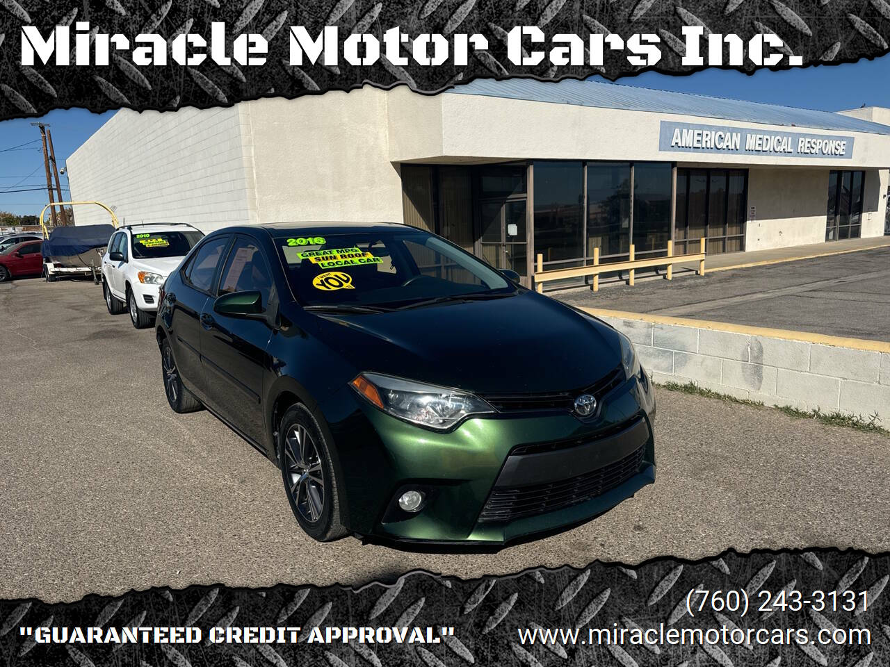 2016 Toyota Corolla LE Premium 4dr Sedan 