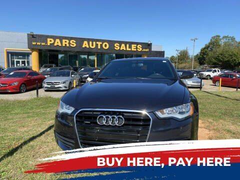 2013 Audi A6 for sale at Pars Auto Sales Inc in Stone Mountain GA