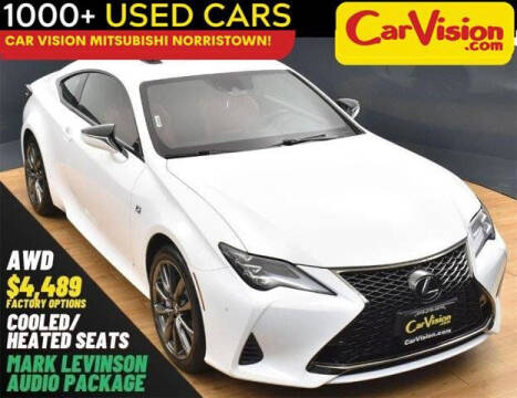 2019 Lexus RC 350 for sale at Car Vision Mitsubishi Norristown in Norristown PA