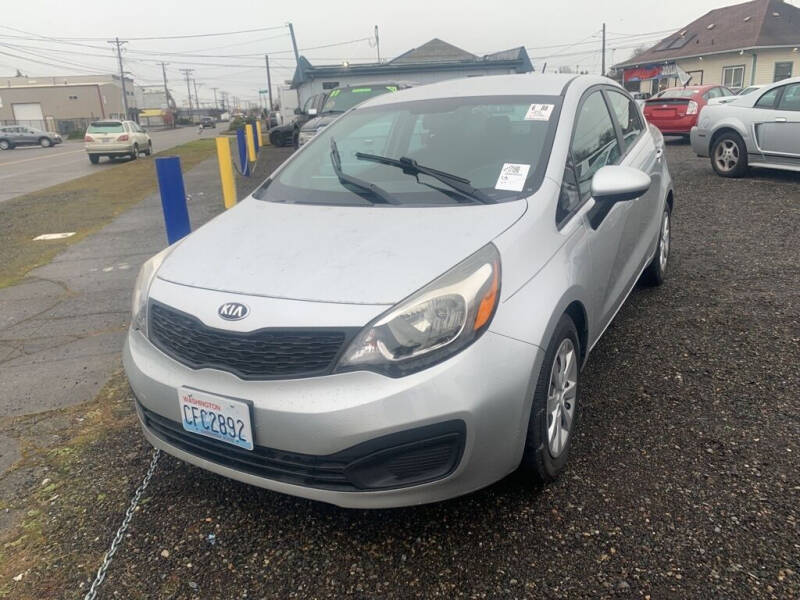 2013 Kia Rio for sale at TacomaAutoLoans.com in Tacoma WA