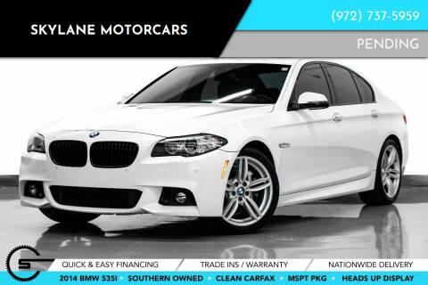 2014 BMW 5 Series for sale at Skylane Motorcars in Carrollton TX