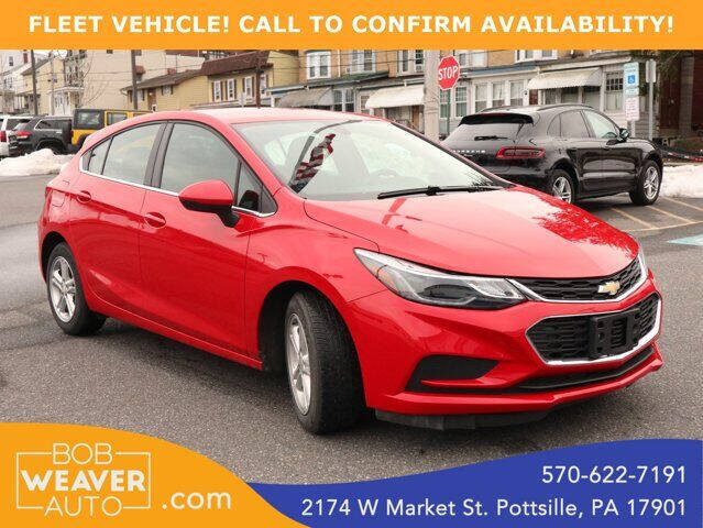 2018 Chevrolet Cruze for sale at Bob Weaver Auto in Pottsville PA