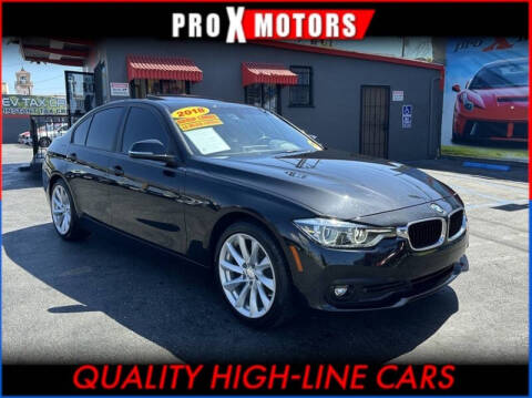 2018 BMW 3 Series for sale at Pro X Motors in South Gate CA