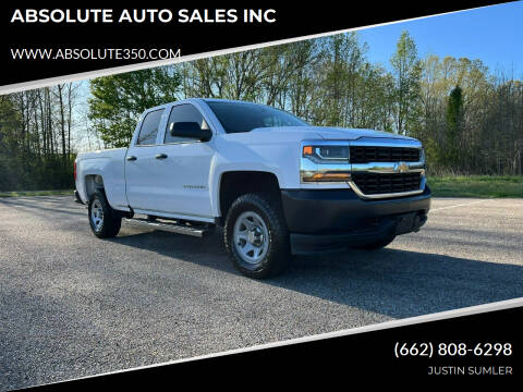 2019 Chevrolet Silverado 1500 LD for sale at ABSOLUTE AUTO SALES INC in Corinth MS