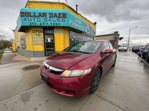 2010 Honda Civic for sale at Dollar Daze Auto Sales Inc in Detroit MI