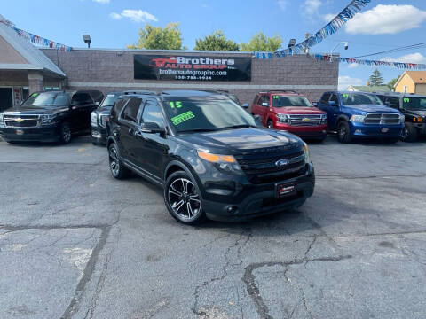 2015 Ford Explorer for sale at Brothers Auto Group in Youngstown OH