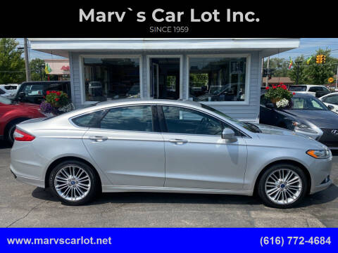 2013 Ford Fusion for sale at Marv`s Car Lot Inc. in Zeeland MI