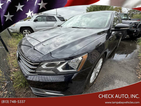 2017 Volkswagen Passat for sale at CHECK AUTO, INC. in Tampa FL