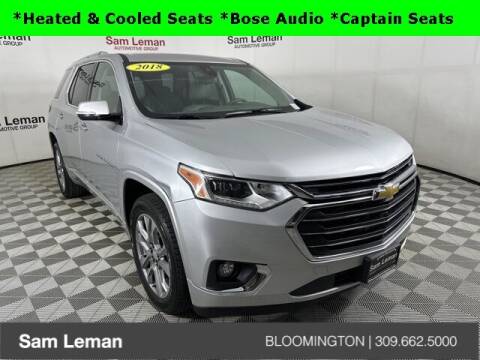 2018 Chevrolet Traverse for sale at Sam Leman CDJR Bloomington in Bloomington IL
