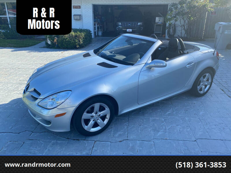 2006 Mercedes-Benz SLK for sale at R & R Motors in Queensbury NY