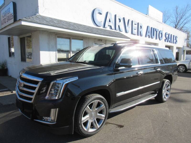 2016 Cadillac Escalade ESV for sale at Carver Auto Sales in Saint Paul MN