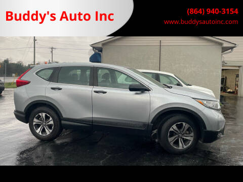 2017 Honda CR-V for sale at Buddy's Auto Inc in Pendleton SC