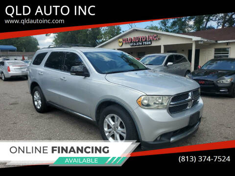 2012 Dodge Durango for sale at QLD AUTO INC in Tampa FL