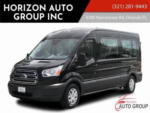 2017 Ford Transit Passenger for sale at HORIZON AUTO GROUP INC in Orlando FL