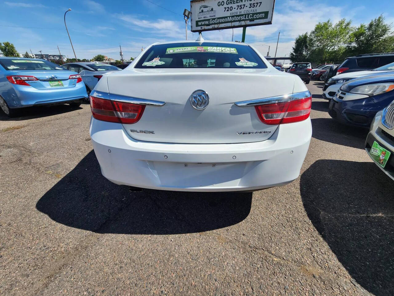 2015 Buick Verano for sale at GO GREEN MOTORS in Lakewood, CO