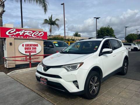 2017 Toyota RAV4 for sale at CARCO SALES & FINANCE in Chula Vista CA