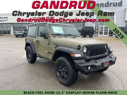 2025 Jeep Wrangler for sale at GANDRUD CHEVROLET in Green Bay WI