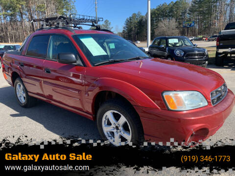 2005 Subaru Baja for sale at Galaxy Auto Sale in Fuquay Varina NC