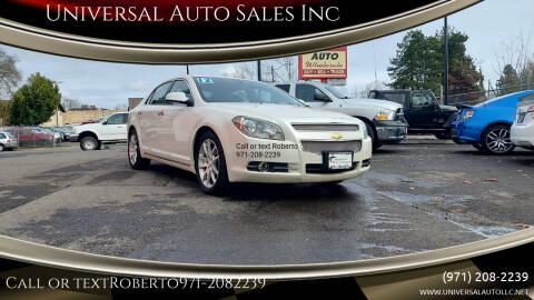 2012 Chevrolet Malibu for sale at Universal Auto Sales Inc in Salem OR