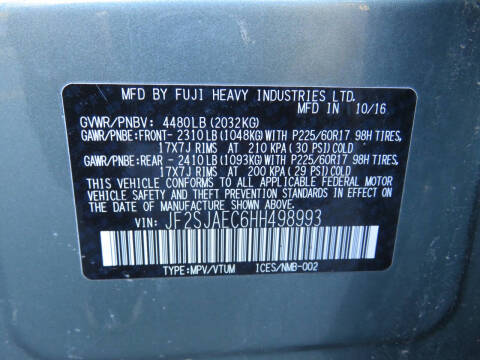 2017 Subaru Forester 2.5i Premium