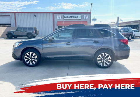 2015 Subaru Outback for sale at AUTOMOTION in Corpus Christi TX