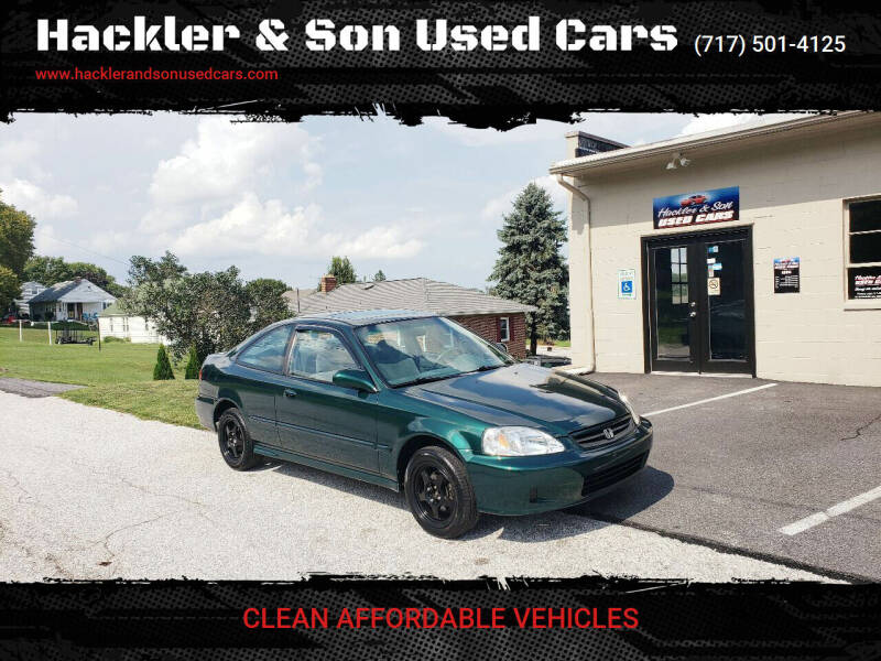 2000 Honda Civic for sale at Hackler & Son Used Cars in Red Lion PA
