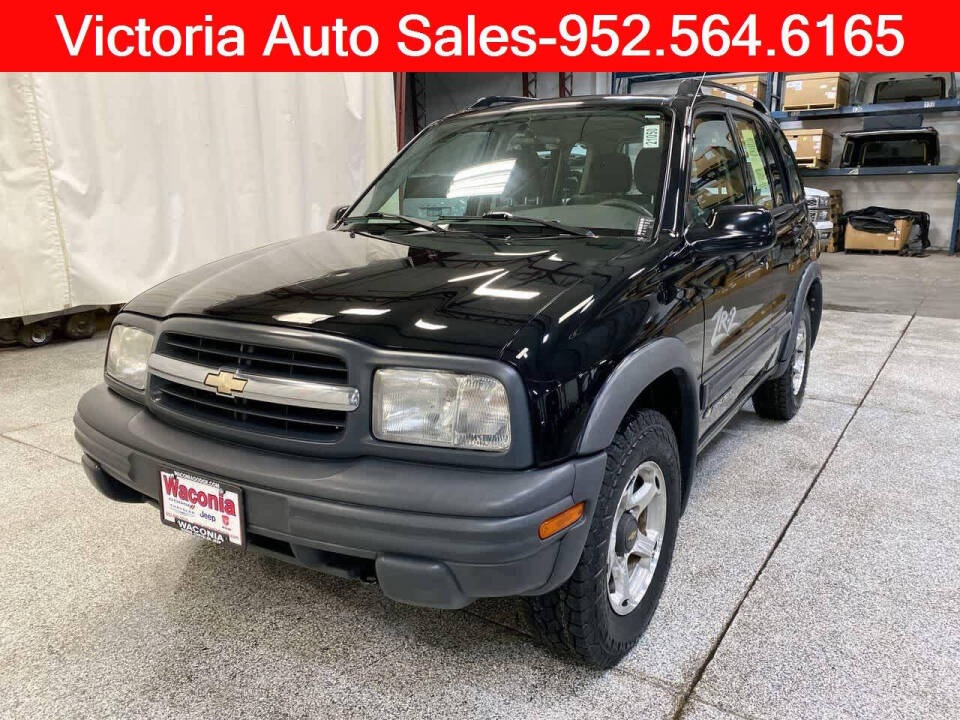 2001 Chevrolet Tracker for sale at Victoria Auto Sales in Victoria, MN