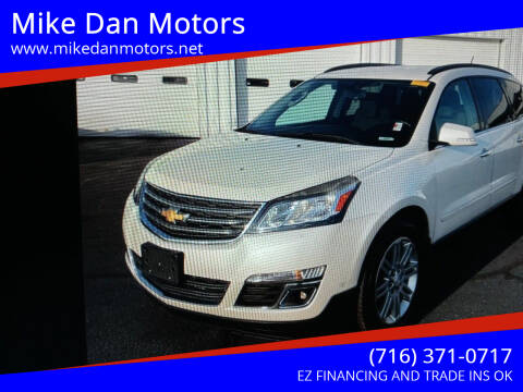 2013 Chevrolet Traverse for sale at Mike Dan Motors in Niagara Falls NY