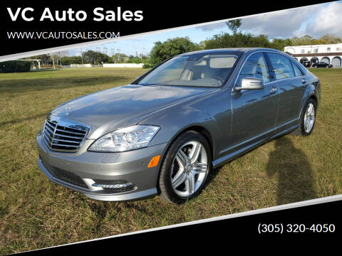 2013 Mercedes-Benz S-Class for sale at VC Auto Sales in Miami FL