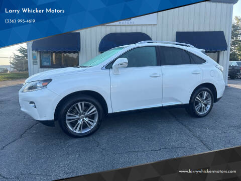 2015 Lexus RX 350 for sale at Larry Whicker Motors in Kernersville NC