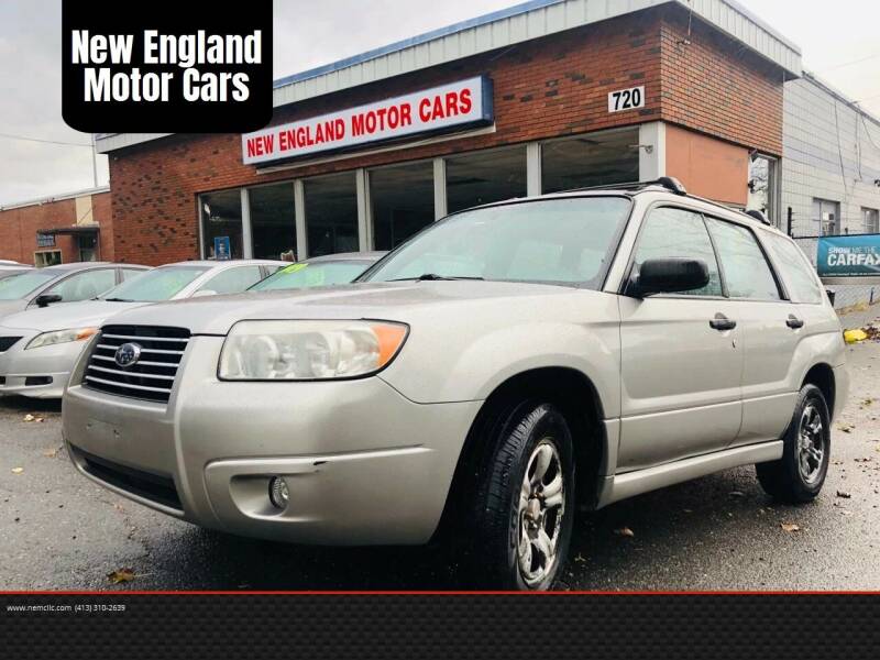 2006 Subaru Forester for sale at New England Motor Cars in Springfield MA