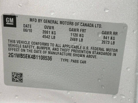 2011 Chevrolet Impala LT