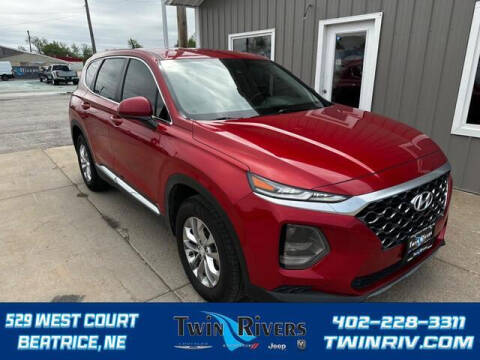 2019 Hyundai Santa Fe for sale at TWIN RIVERS CHRYSLER JEEP DODGE RAM in Beatrice NE
