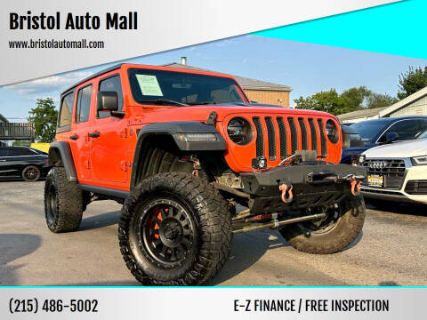 2018 Jeep Wrangler Unlimited for sale at Bristol Auto Mall in Levittown PA