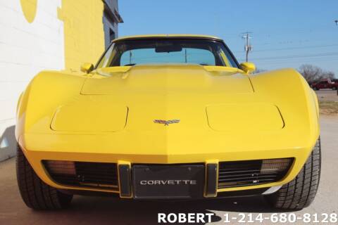 1977 Chevrolet Corvette for sale at Mr. Old Car in Dallas TX