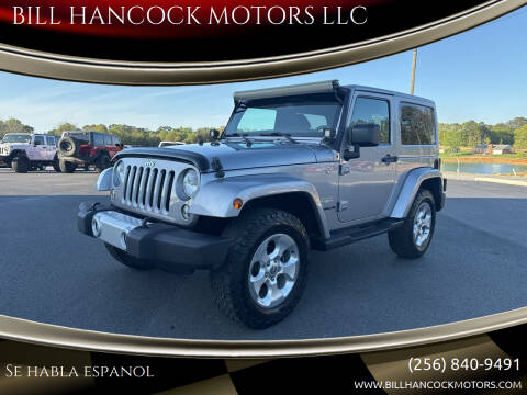 2014 Jeep Wrangler for sale at BILL HANCOCK MOTORS LLC in Albertville AL