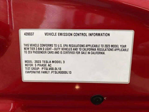 2023 Tesla Model 3