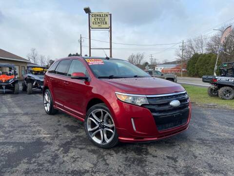2013 Ford Edge for sale at Conklin Cycle Center in Binghamton NY