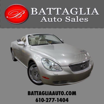 2002 Lexus SC 430 for sale at Battaglia Auto Sales in Plymouth Meeting PA